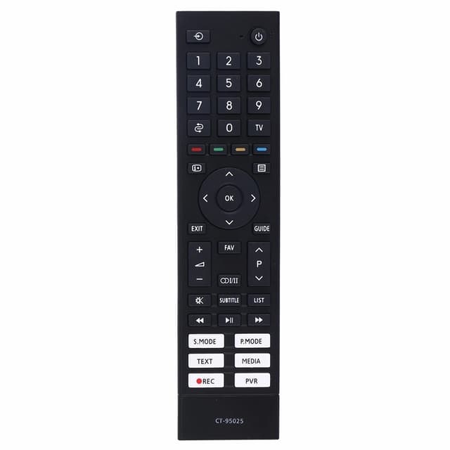 TV fjernbetjening Erstatning for CT-95025 Til TOSHIBA TV