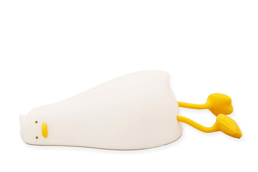 Winkee  Nightlight Sleepy Duck Bordlampe - hvid/gul