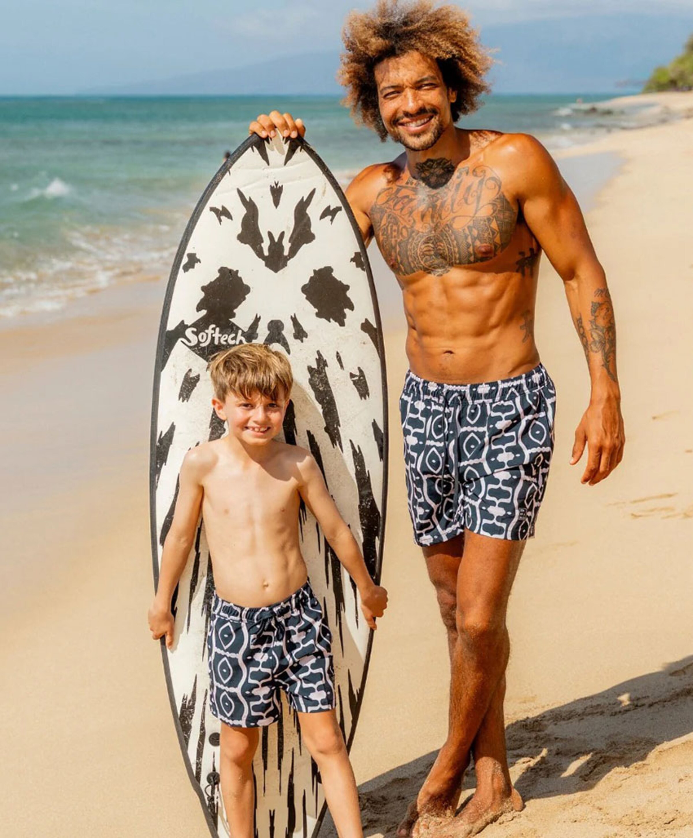 Son of a Beach Heren zwemshort zwart