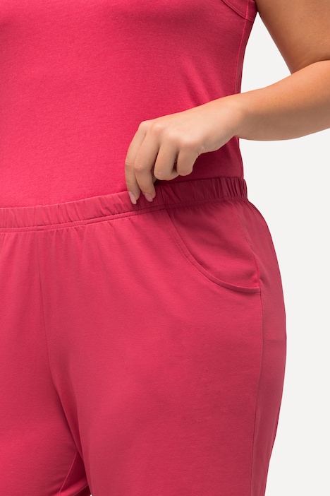 Jerseyshorts, Taschen, Elastikbund