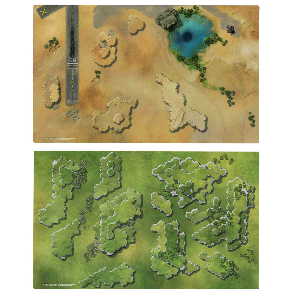 BattleTech - Battlemat Aerobase 2