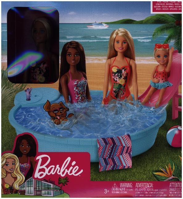 Barbie Pool und Puppe (blond)