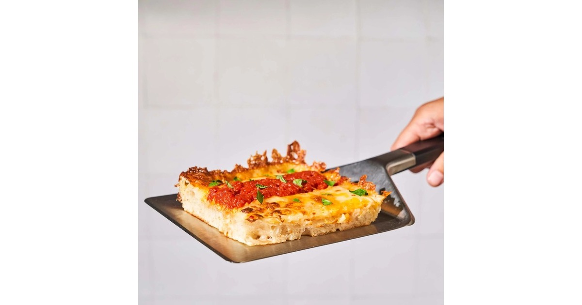 OoniPan Pizza Spatel grillbestek  (Zilver/zwart)