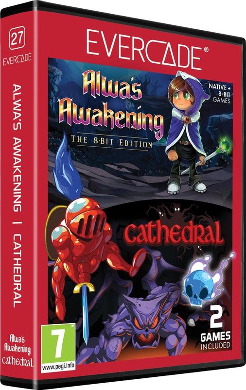 Evercade - Alwa's Awakening & Cathedral - Cartridge 1