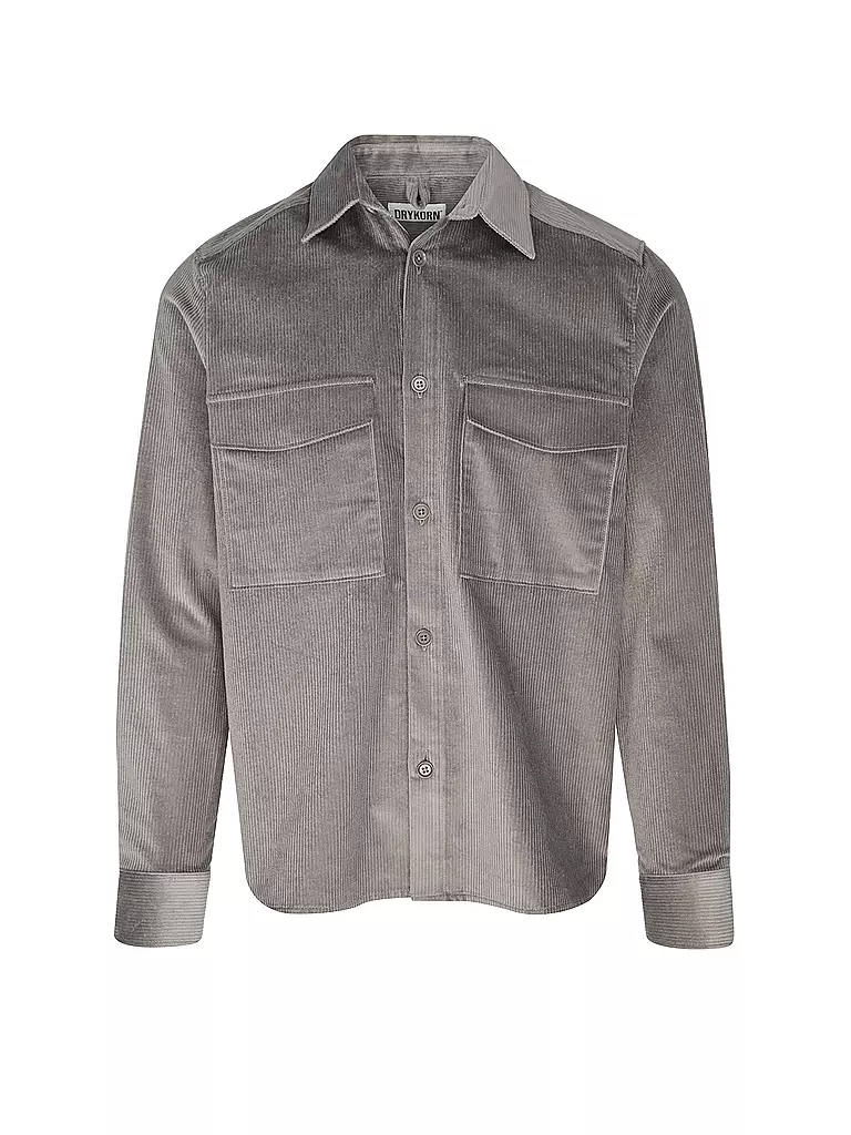 DRYKORN Overshirt GUNRAY 1 grau