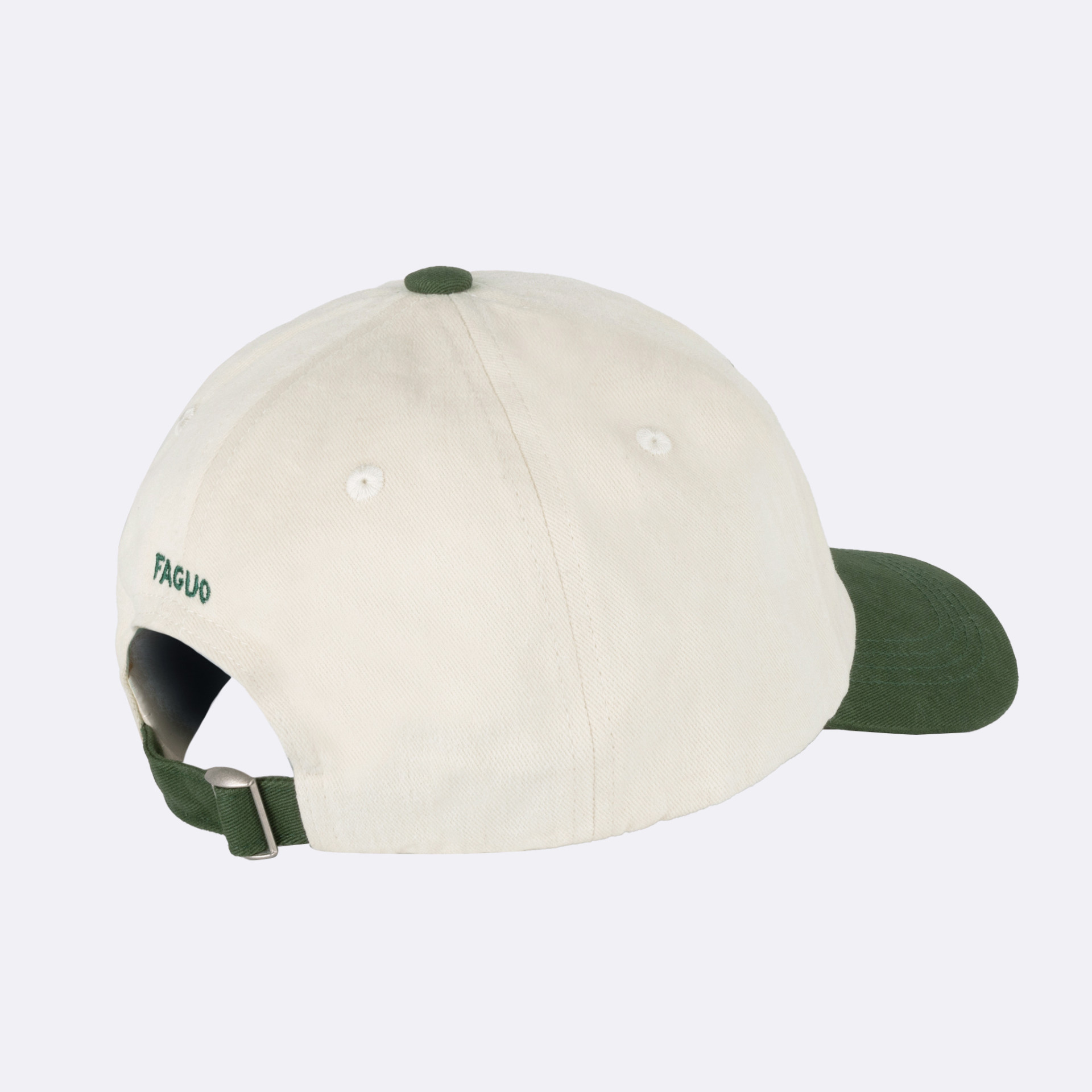Casquette écrue & verte Peanuts coton - modèle cap