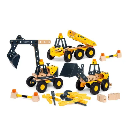 BRIO Builder Großes Volvo Baufahrzeuge-Set