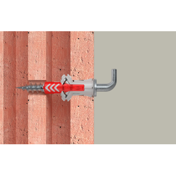 Fischer Universeelplug DuoPower 8x40mm met schroefduim 4 stuks
