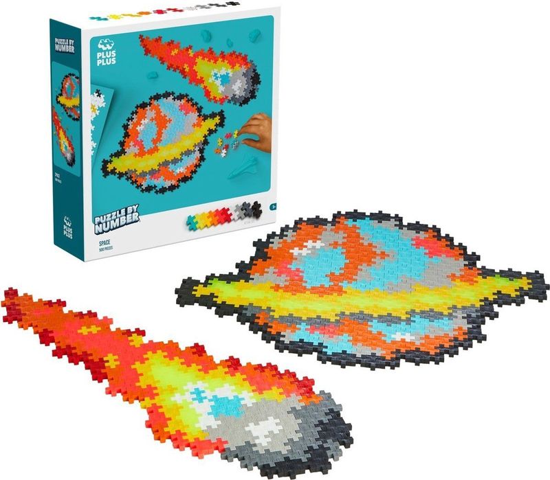Plus-Plus - Puzzle by Number - Legpuzzel - Kleurvol - Creatief Speelgoed