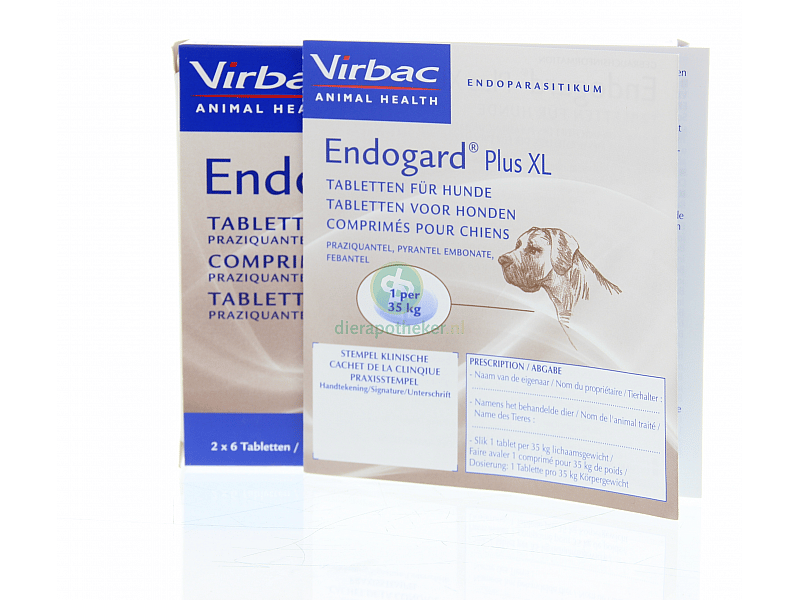Endogard Plus XL 12 smakelijke tabletten