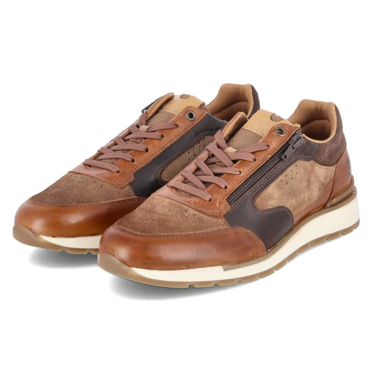BullboxerLow Sneaker - Cognac-Brown
