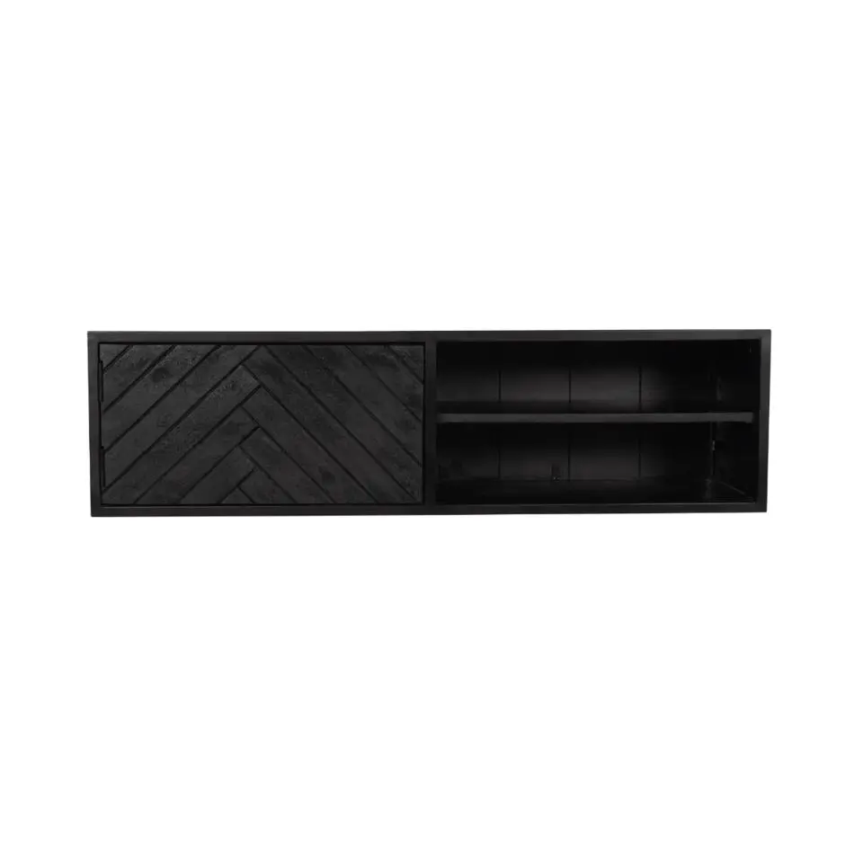 StarFurn - Zwevend tv-meubel New York 120 cm - zwart