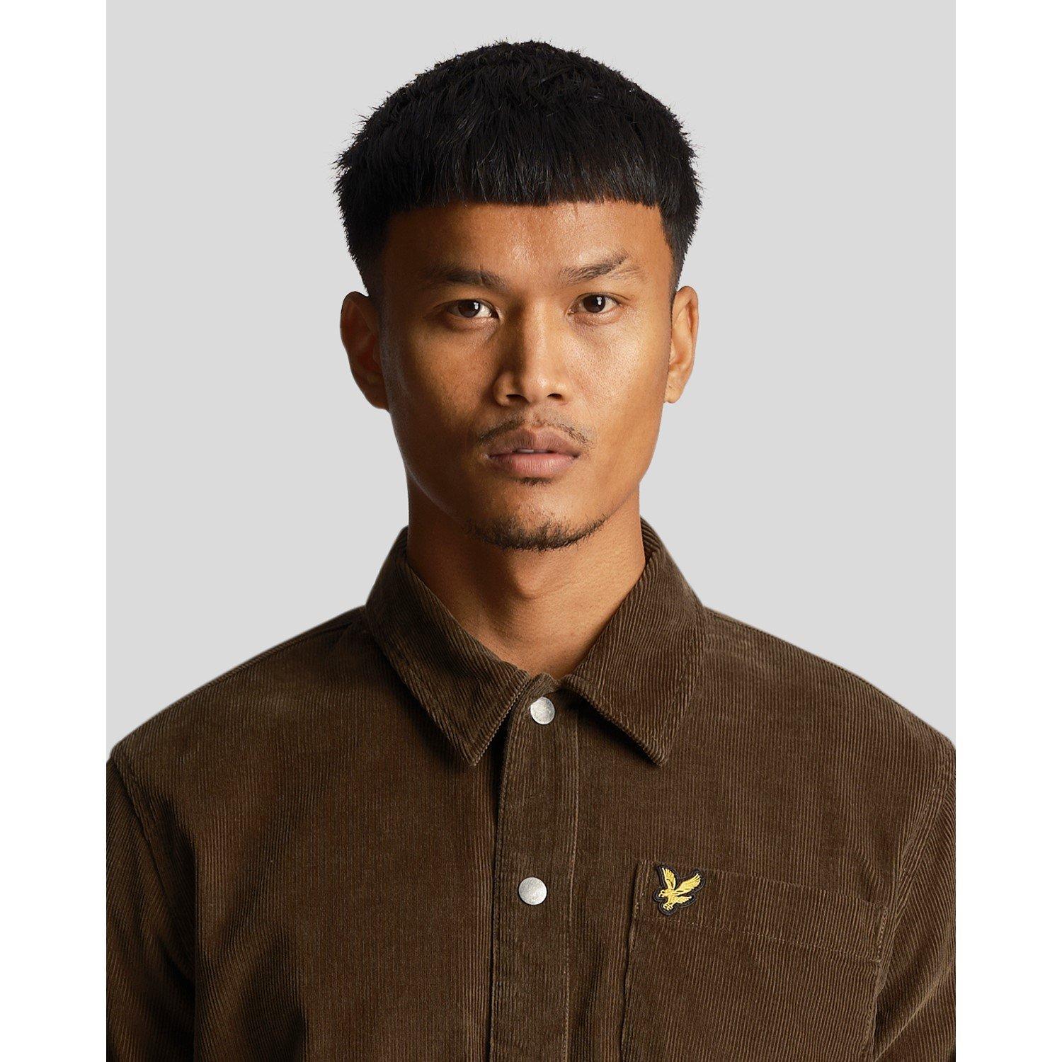 Lyle and Scott Cord Overshirt Sn34