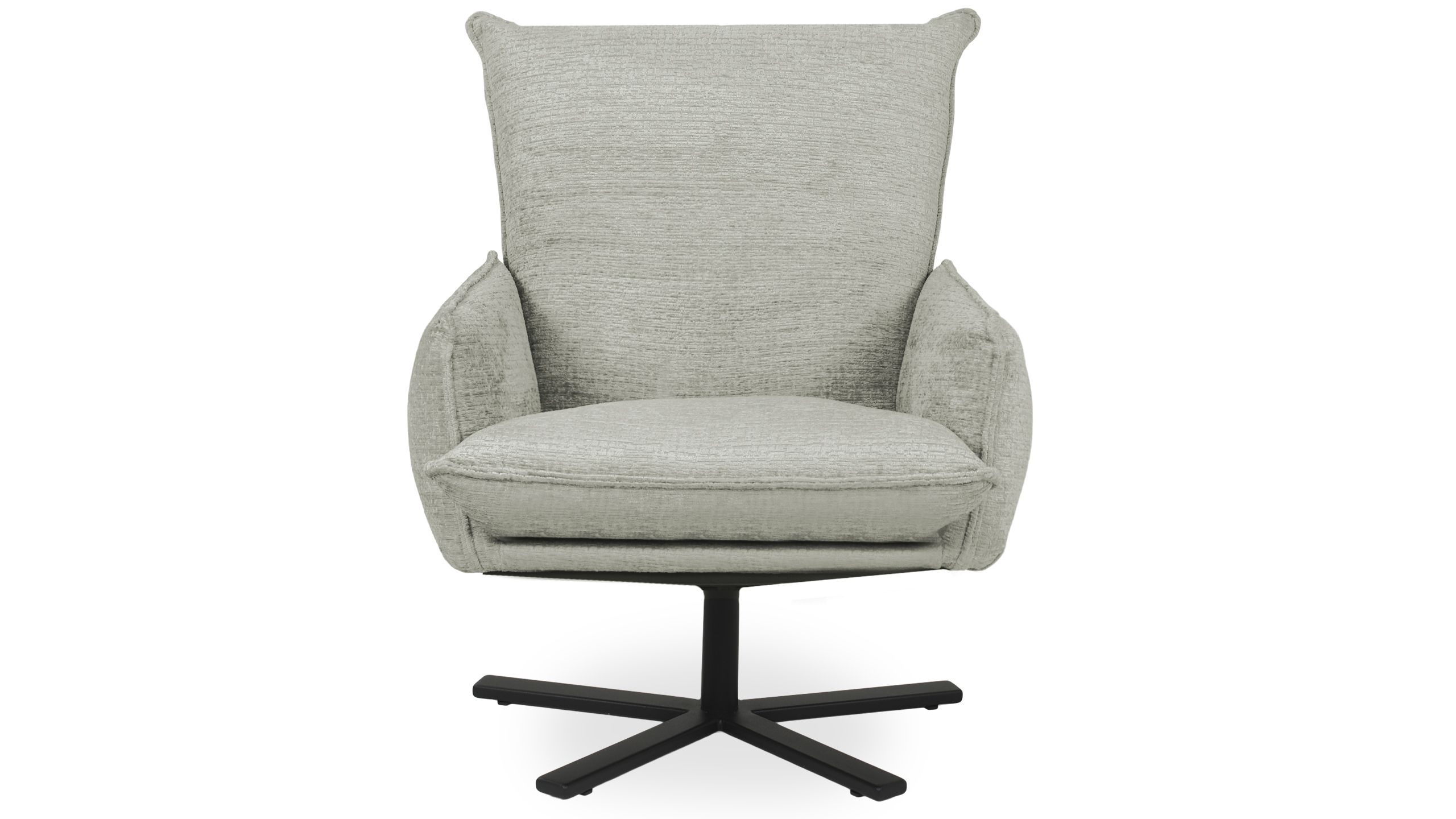 Draaifauteuil Emely B77 x D84 x H90 cm