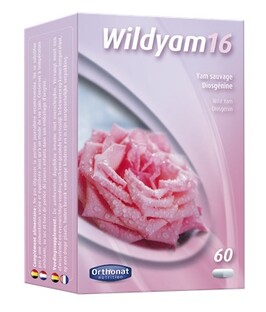 Orthonat Wild Yam 16 500mg Capsules 60CP