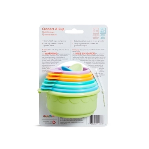 MUNCHKIN Connect A Cup Badsiebe, 7 Stück