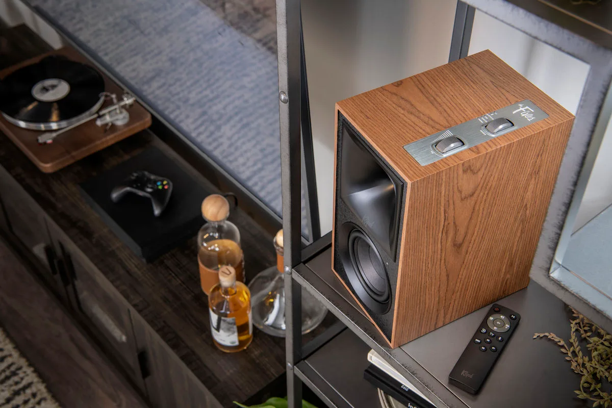 Klipsch The Fives Noyer Enceintes sans fil hi-fi