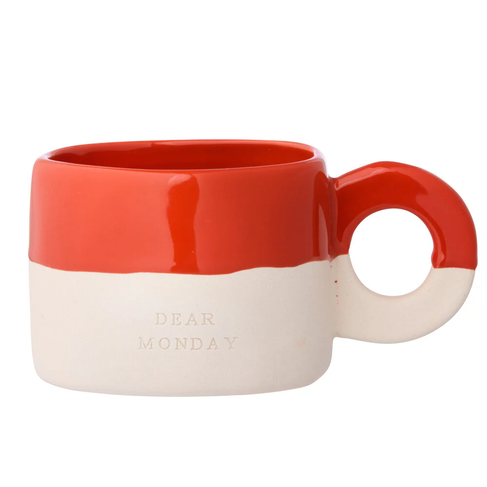 Bahne Interior  Dear Monday krus, rød - 300ml