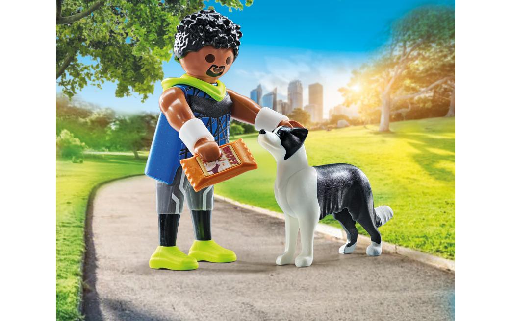 My Life Jogger mit Border Collie 71740Spielfiguren-Set