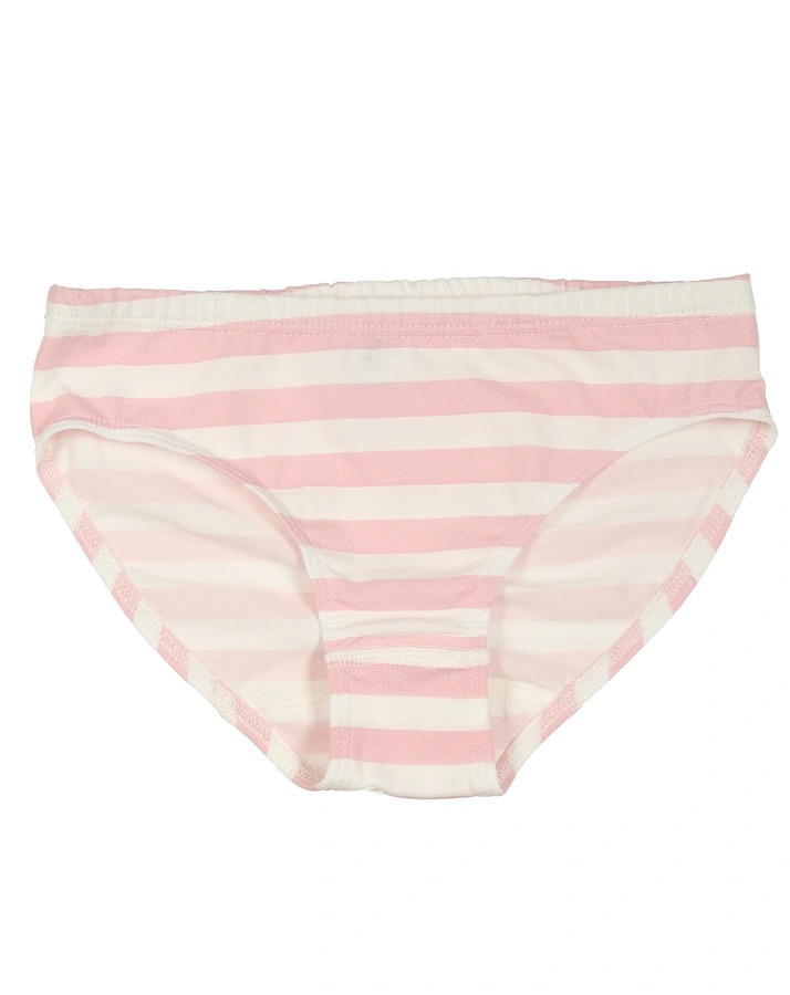 Slip RIO STRIPES & DOTS 3er Pack in hellgrau melange/weiß