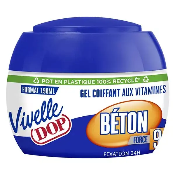 Dop Vivelle Dop Gel para Cabelo com Fixação Forte 190ml
