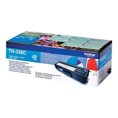 Brother TN328 - cyan - cartouche laser d'origine