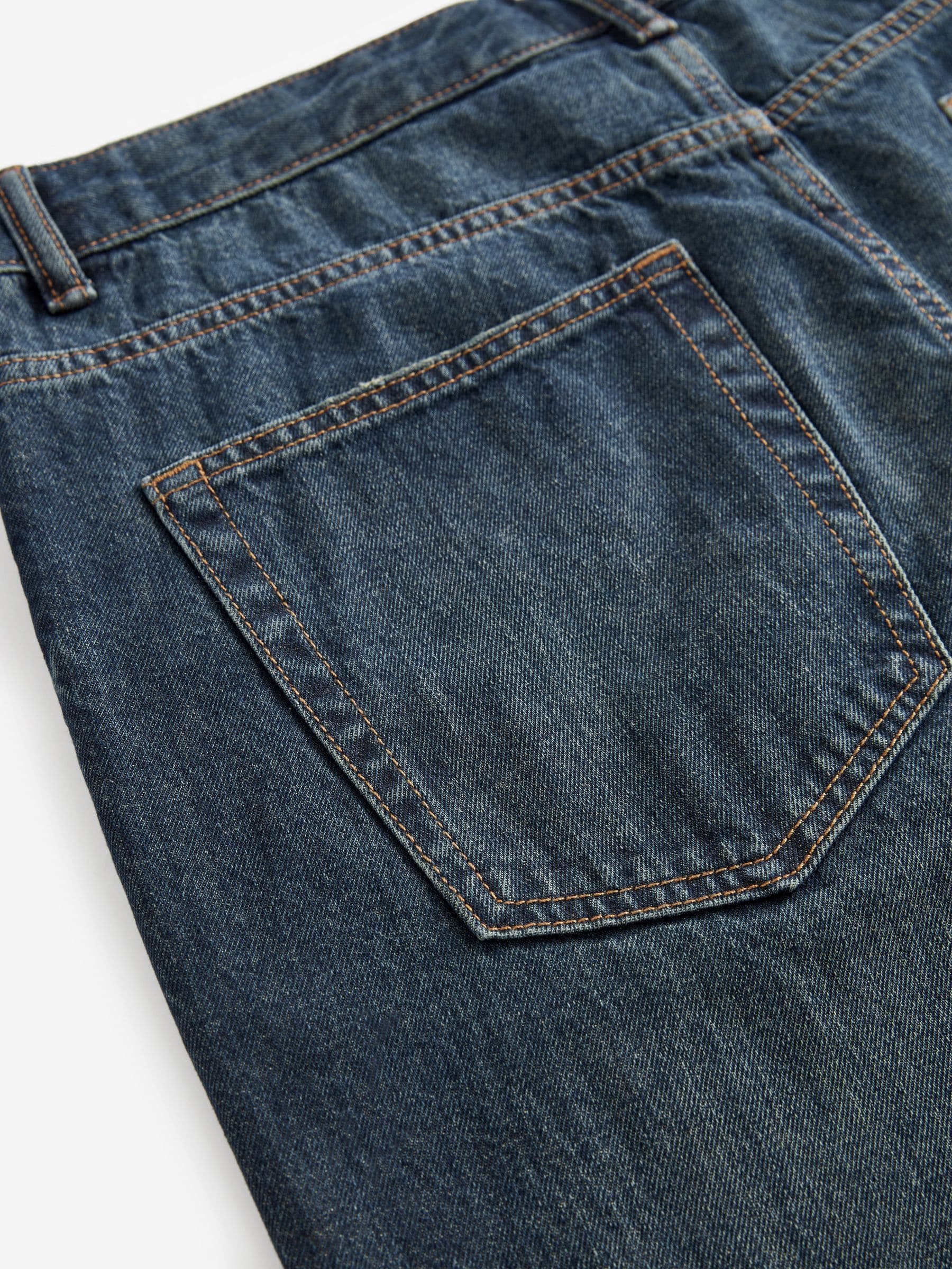 Blauwe tint - 100% katoenen authentic jeans