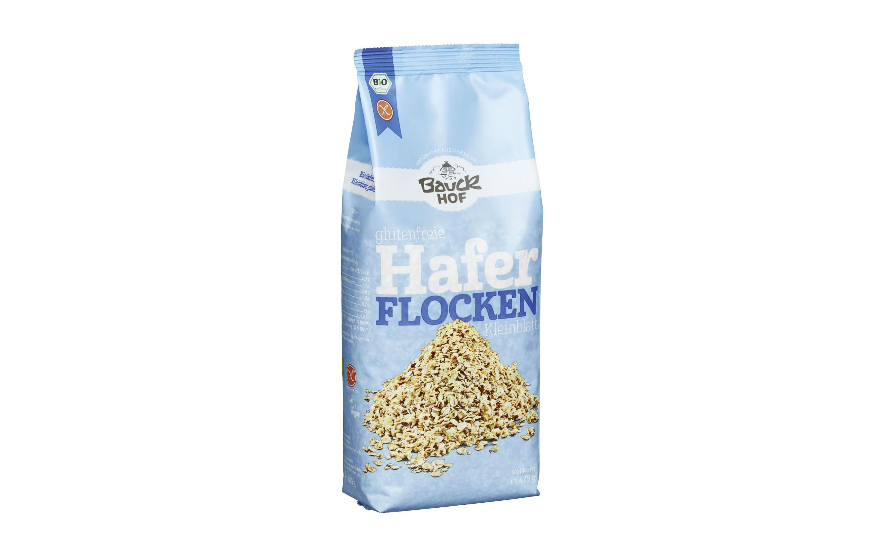 Müesli Bio Haferflocken Kleinblatt glutenfrei 475 gGlutenfreie Haferflockenmischung