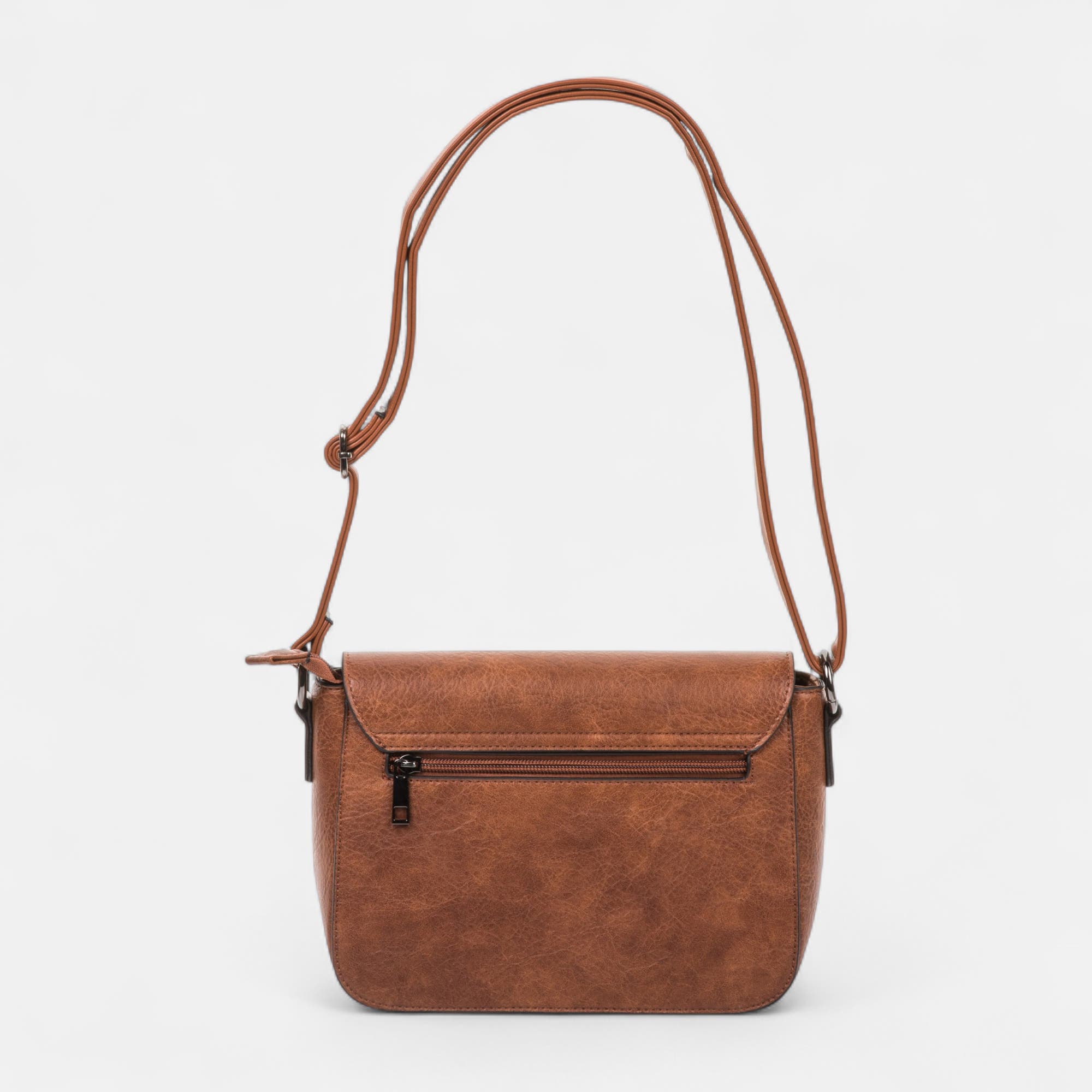 Sac bandoulière cognac