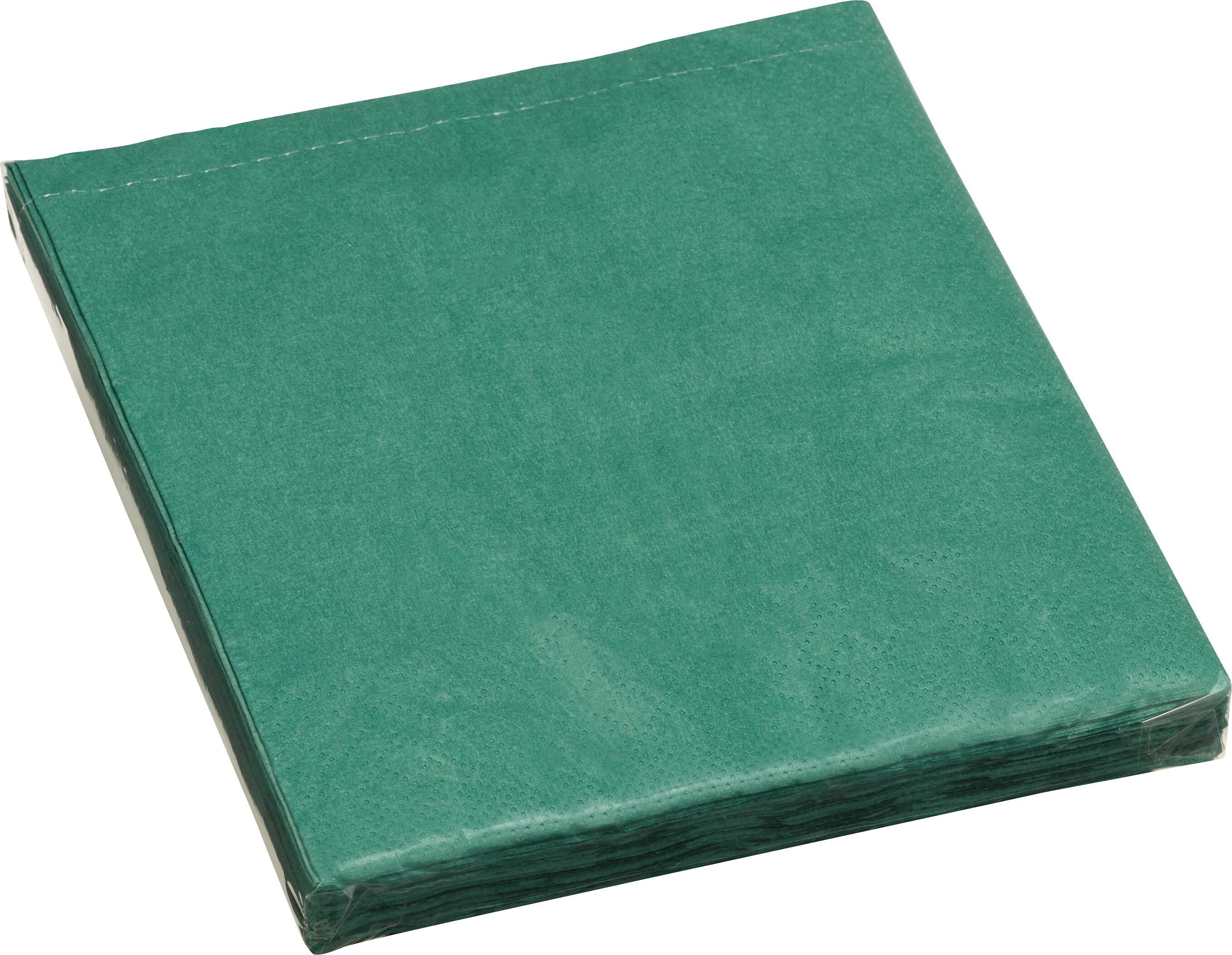PAPER PAPER Papierservietten - Grün / B: 33.0 cm x T: 33.0 cm x H: 0.1 cm