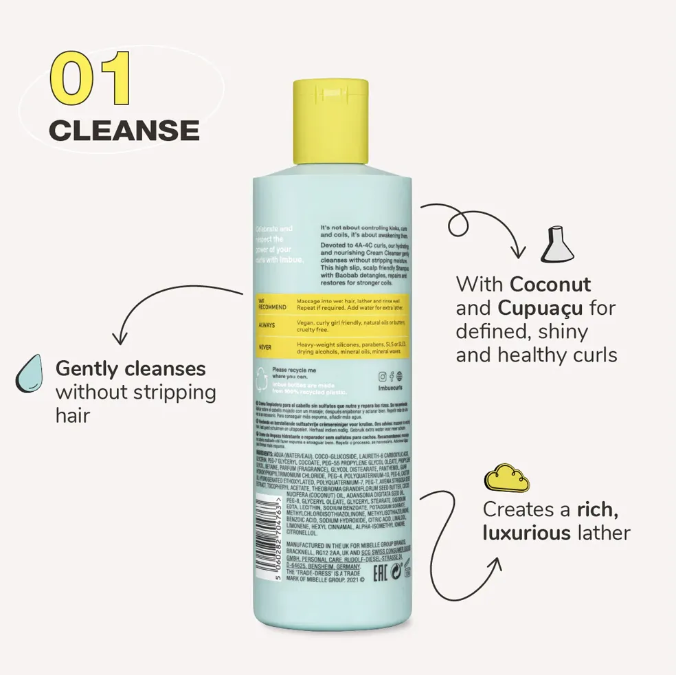Imbue - Curl Liberating Sulphate Free Shampoo