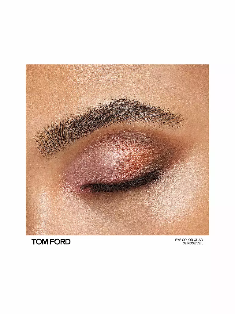 TOM FORD BEAUTY Lidschatten - Runway Look Iconic Eye Color Quad (01 Rose Veil) rosa