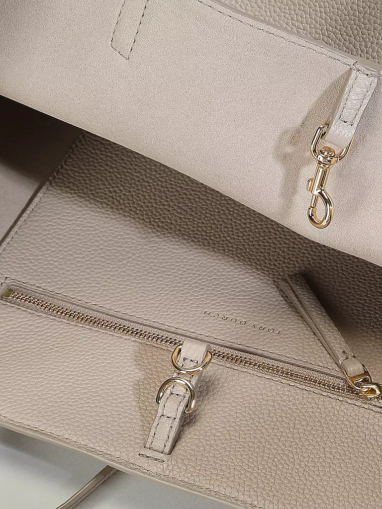 TORY BURCH Ledertasche - Shopper McGRAW TOTE creme