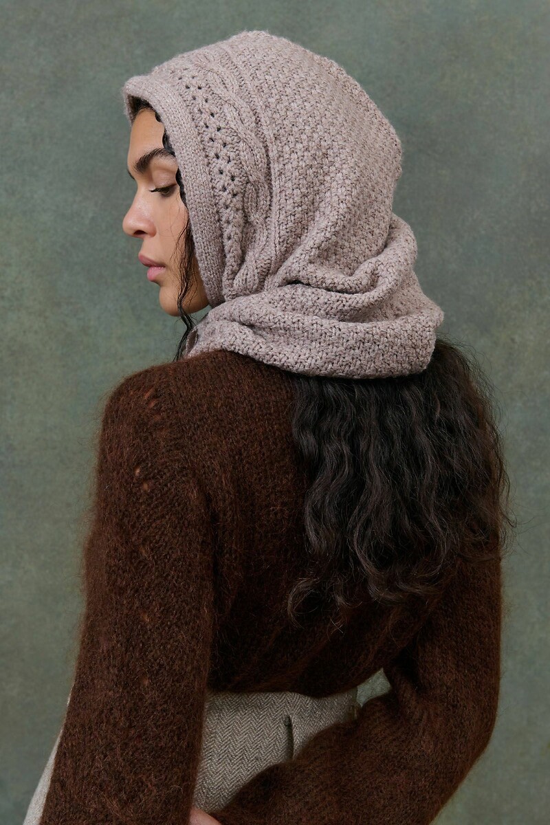 LOUISE MISHA<br>Balaclava de tricô, ABINOU