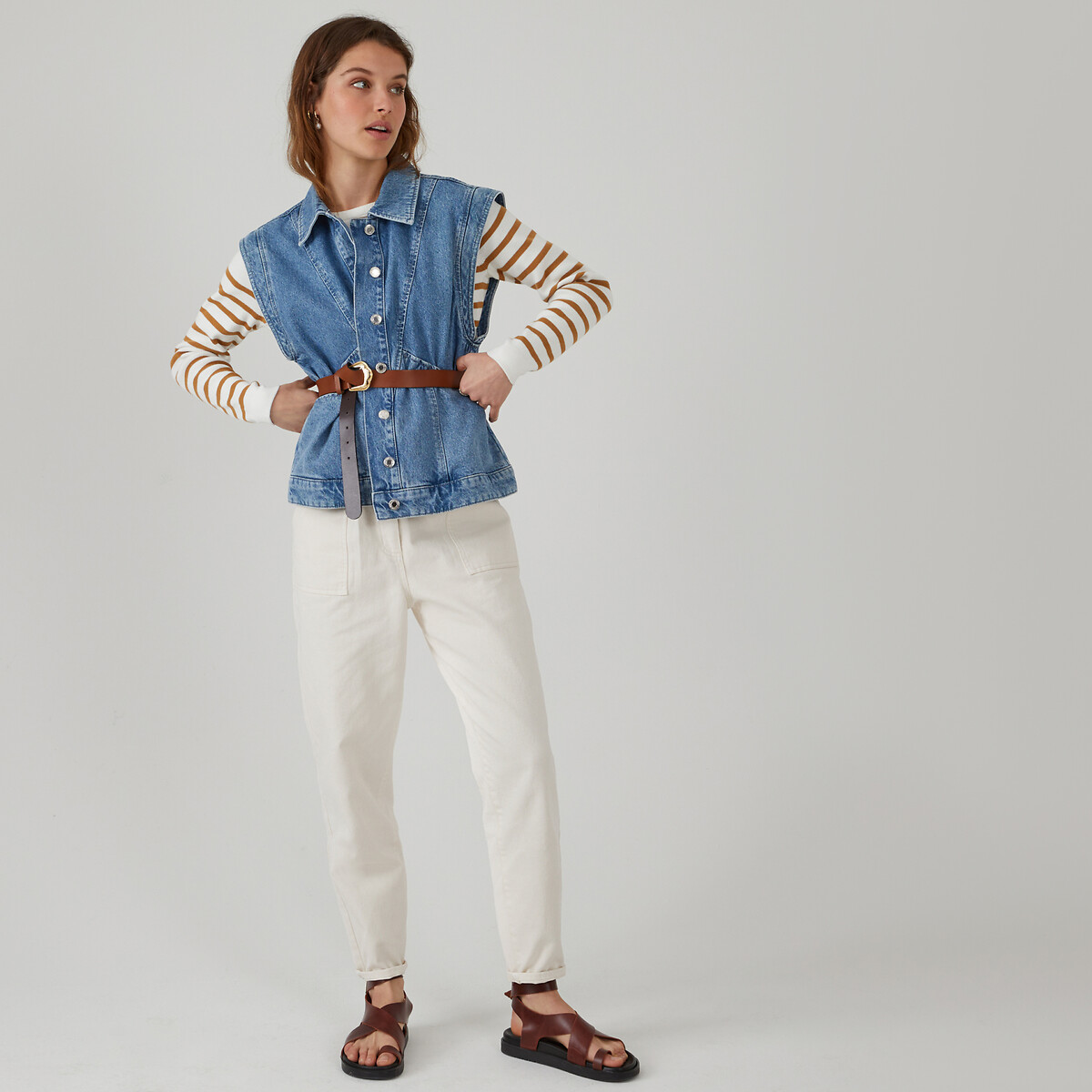 COLEÇÕES LA REDOUTE<br>Suéter azul marinho
