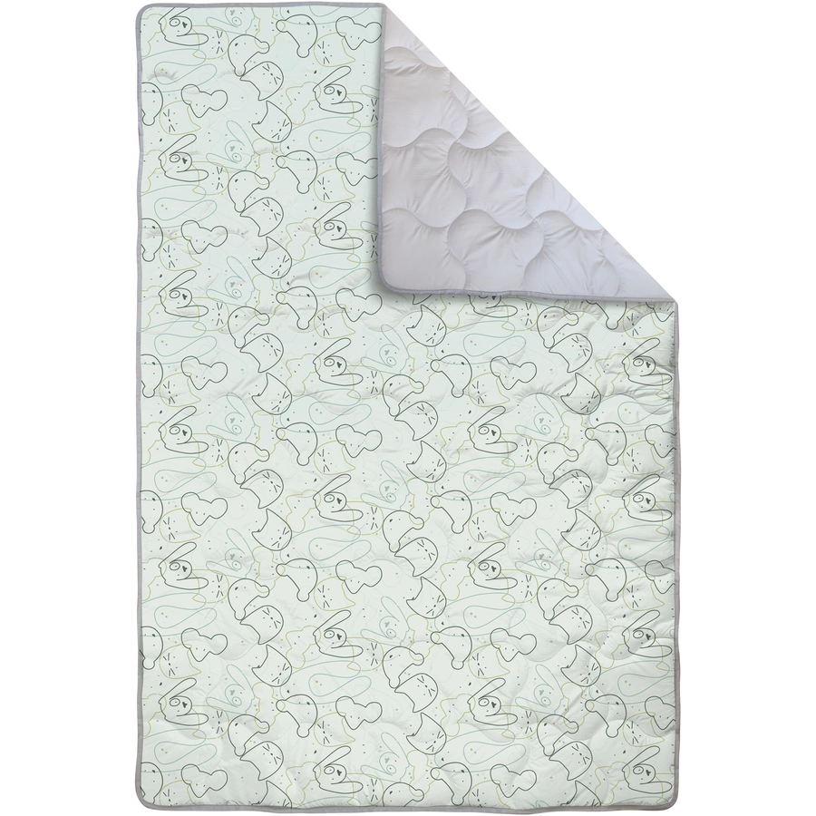 Dr. Sonne Jumbo-Krabbeldecke DIe Vier mint 140 x 200cm