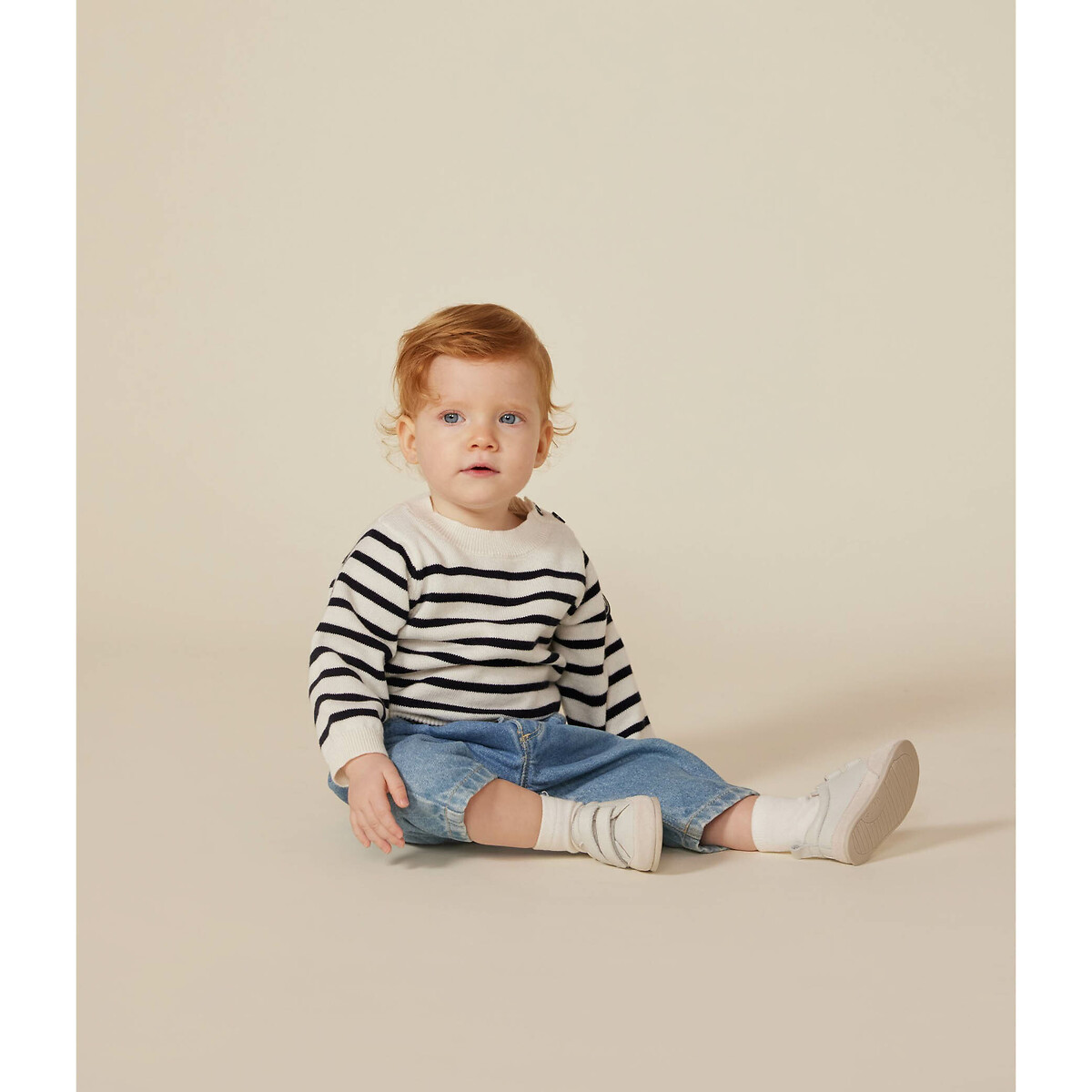 PETIT BATEAU<br>Suéter listrado