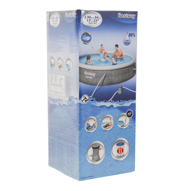 Piscine ronde 'Fast set'