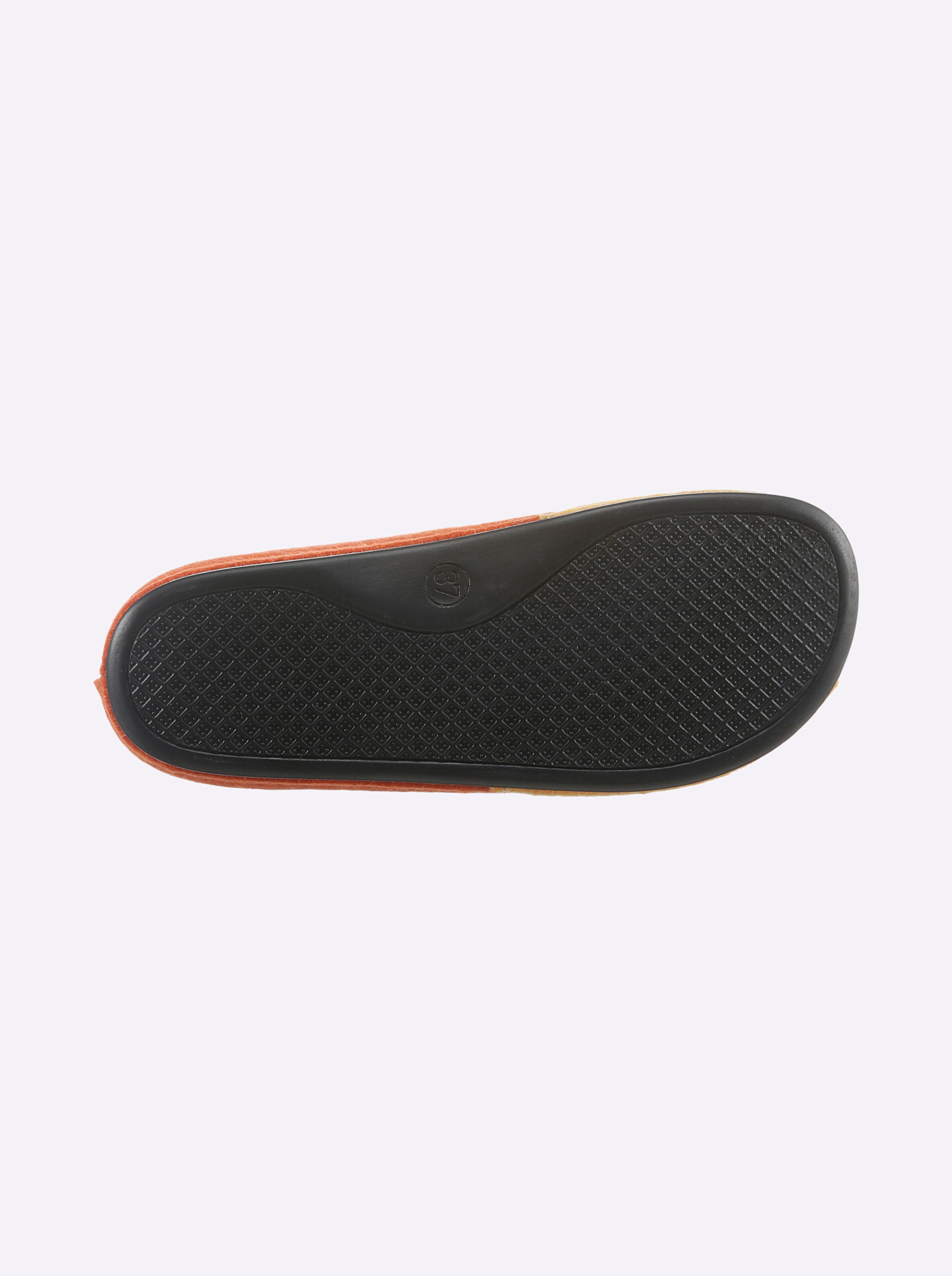 Dr. Feet Pantoffel in orange