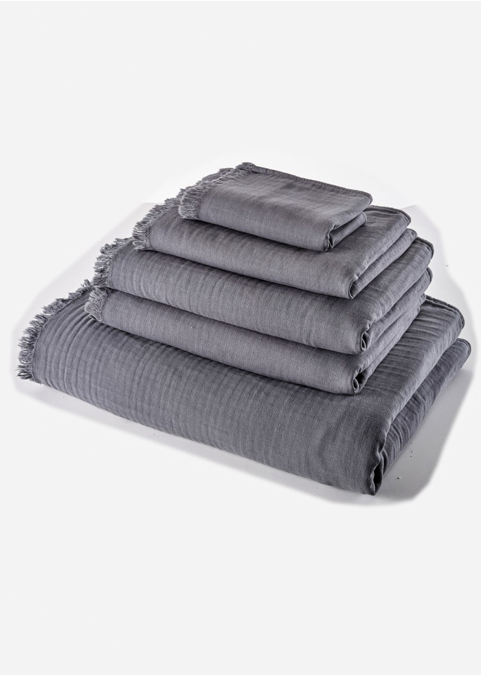 Handdoek met franjes