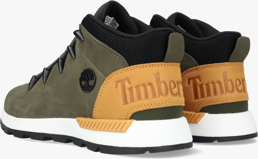 TIMBERLAND groene timberland hoge sneaker sprint trekker mid lace m
