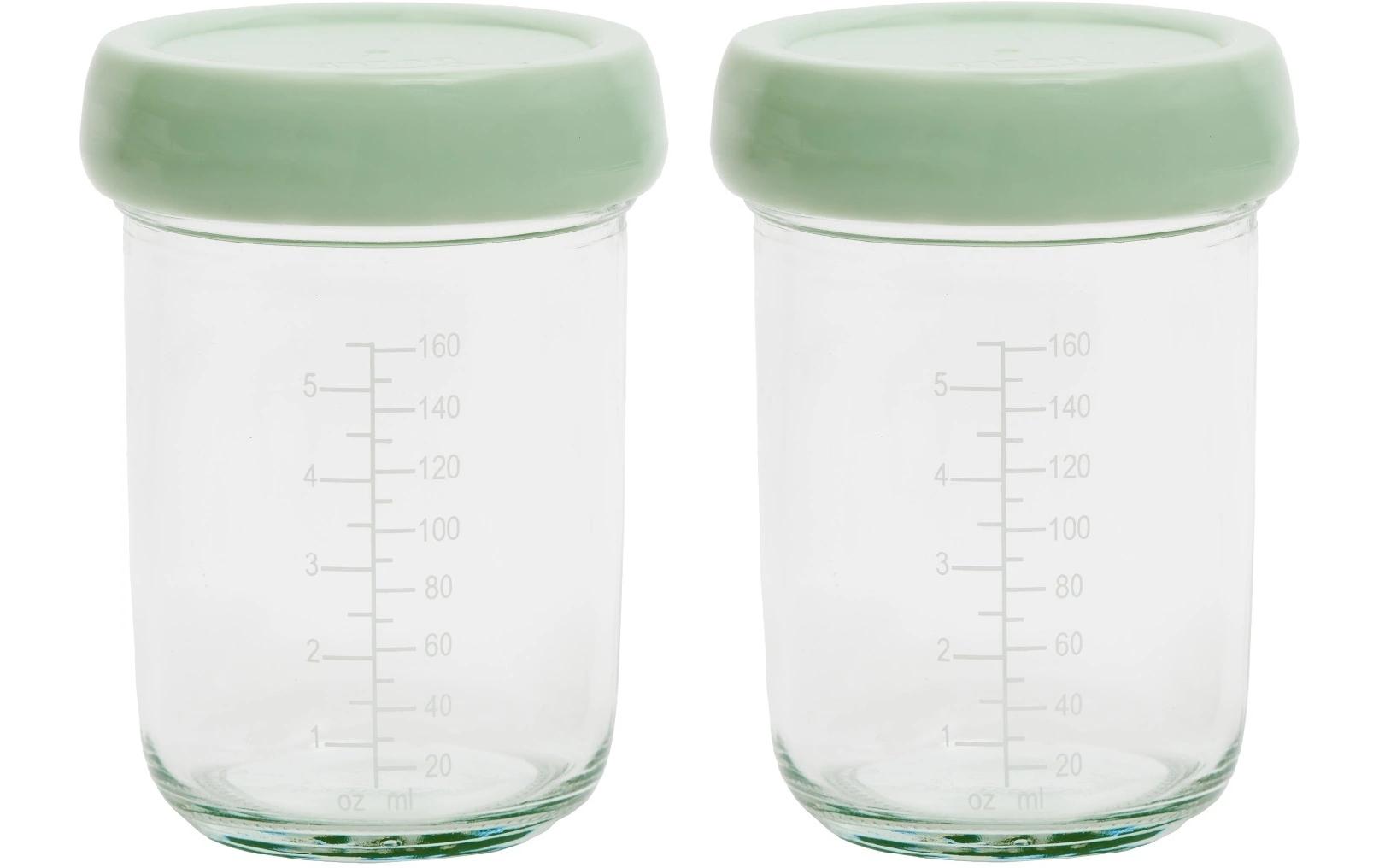 Nahrungsbehälter Badabowls Glas 2er Set 220 mlSet mit 2 Aufbewahrungsbehältern
