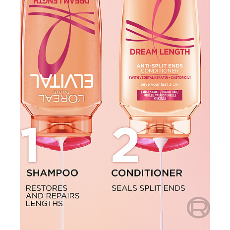 Shampoo m. keratin m. pumpe