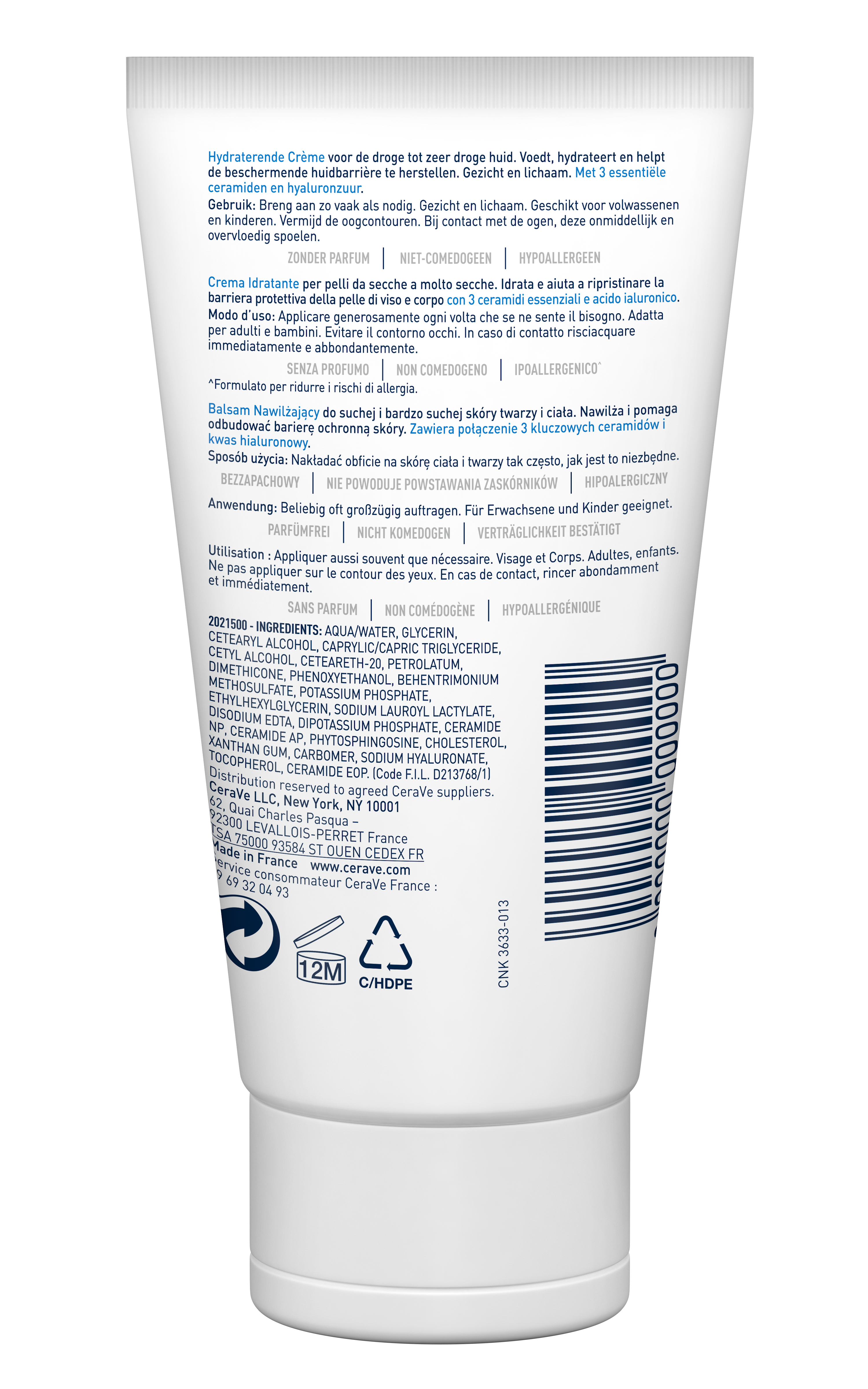 CERAVE Feuchtigkeitscreme Creme Tb 50 ml