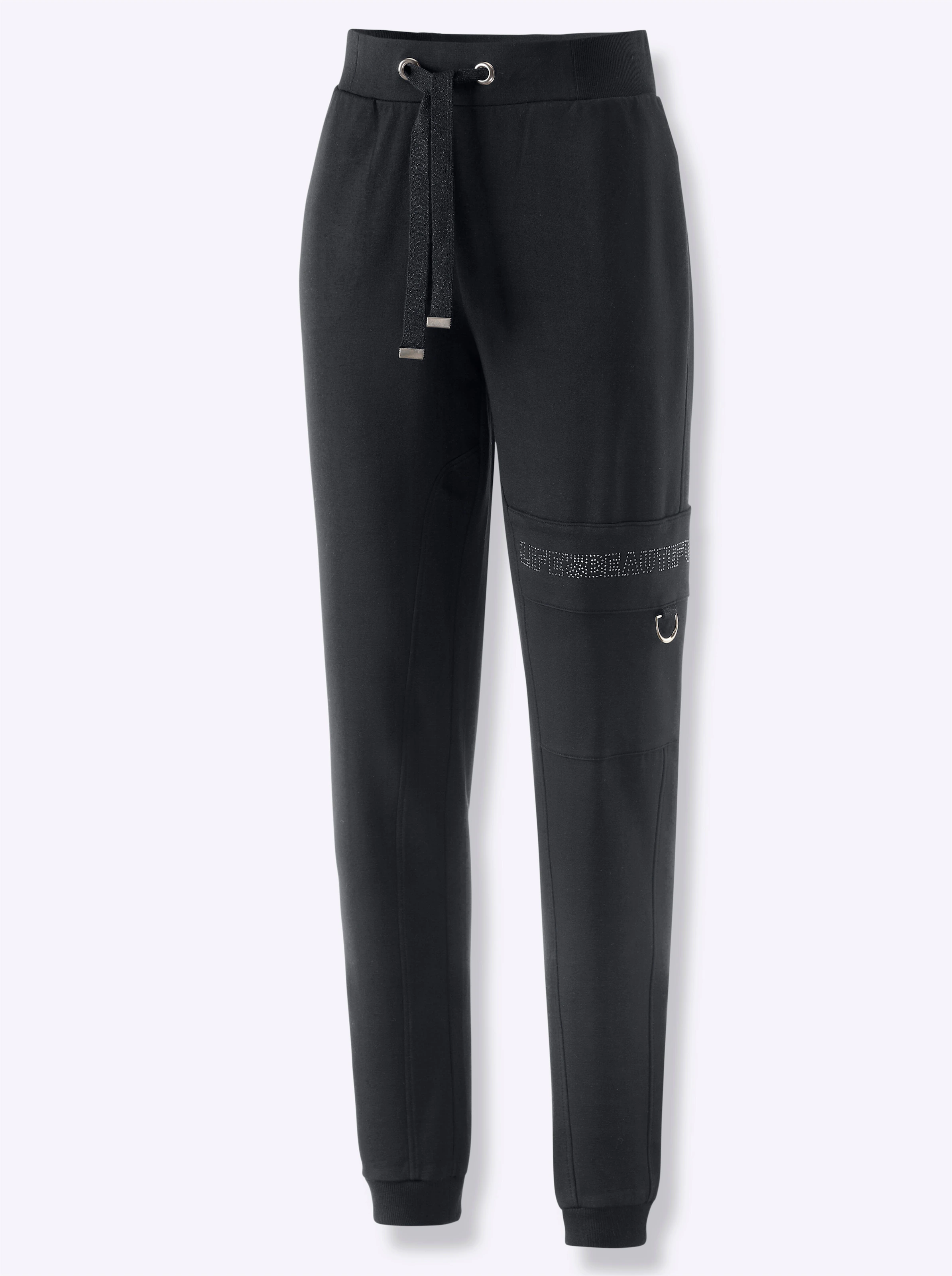 Jogg Pants in schwarz