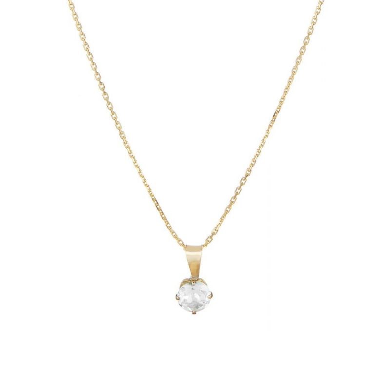 Pendentif Or Jaune 375/1000 et Zirconium