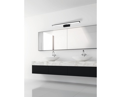 LED-spiegellamp IP44 11W 1350 lm 4000 K neutraal wit 600 mm Pandella zwart/wit
