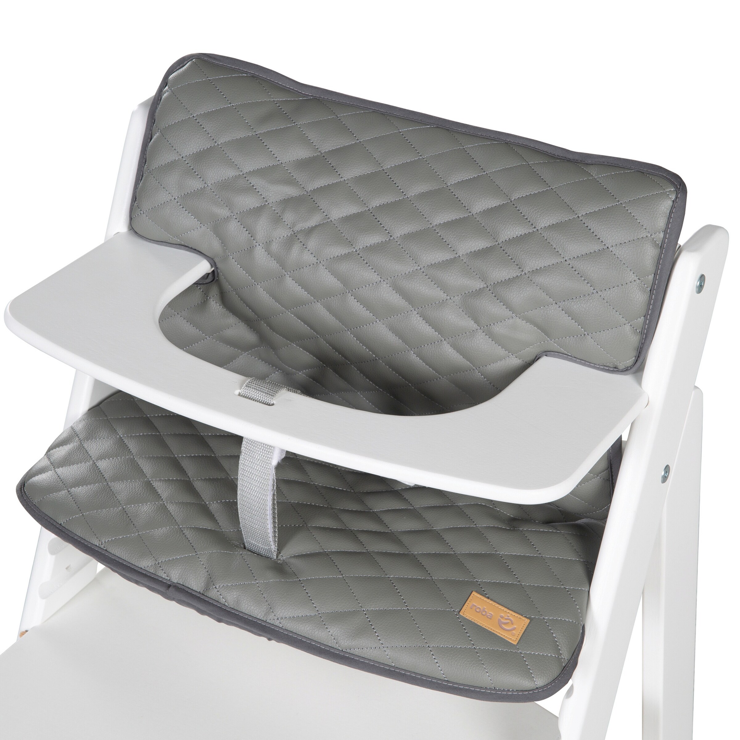 roba Sitzverkleinerer 2-teilig Stone gesteppt Sit Up 'Luxe'