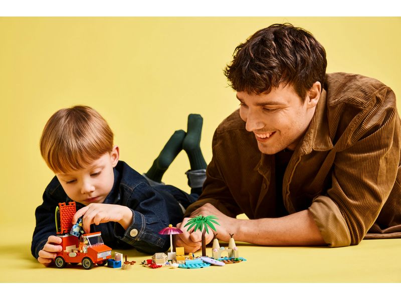 LEGO® Blueys Strandausflug 11202 Interaktives Spielzeug für junge Fans