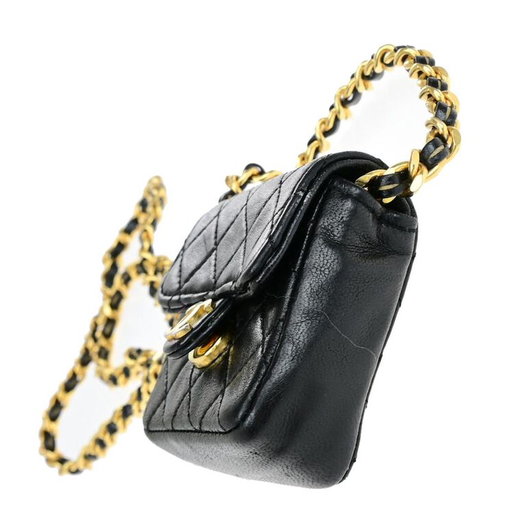 Chanel Vintage Chanel Crossbody Bag Black